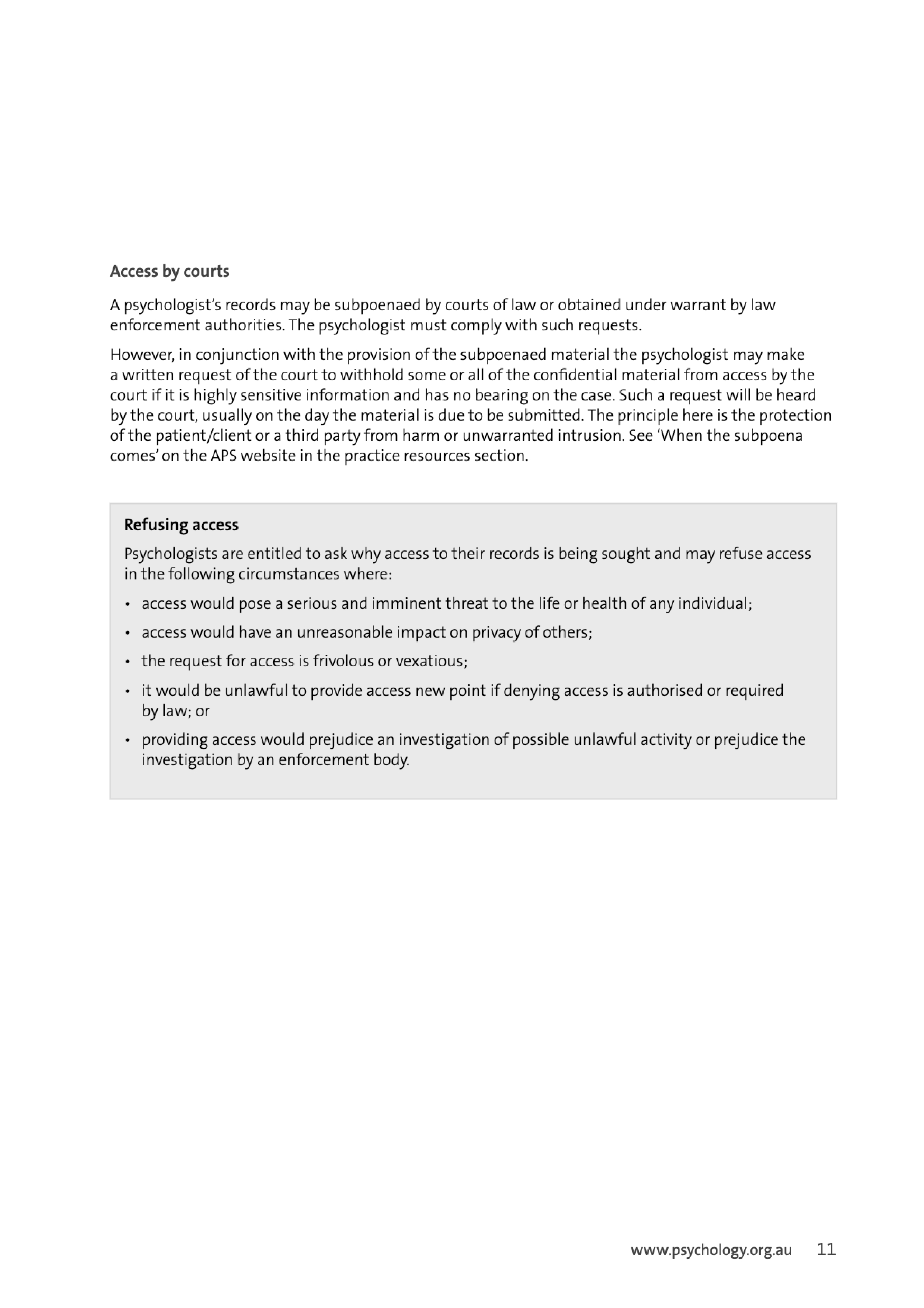 Psychologist s records_ Management, ownership and access. APS Professional Practice - PDF Free Download_page-0011.jpg